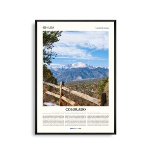 Colorado Wand Kunst, Berglandschaft Druck, Colorado Poster, Malerische Natur Fotografie, Rocky Mountains Dekor