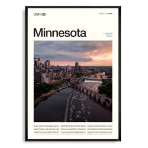Minnesota Wandkunst, Malerische Seen und Wälder Druck, Minnesota Poster, Natur Landschaft Fotografie, Northwoods Decor