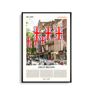 Großbritannien Wandkunst, Landschaft und Stadtbild Druck, Großbritannien Poster, Landschaftsbild des Vereinigten Königreichs Fotografie, britisches Dekor
