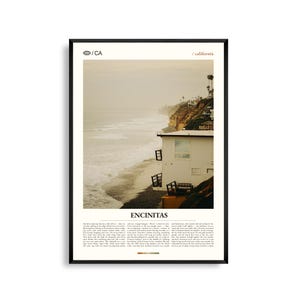 Encinitas Print Kalifornien, Encinitas Wandkunst, Encinitas Poster, Encinitas Foto, Moonlight Beach, San Diego Botanic Garden, Swami’s