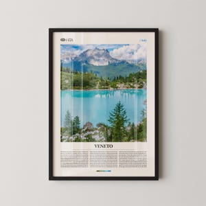 Veneto Print, Veneto Wall Art, Veneto Poster, Veneto Photography, Italian Northern Region, Lakes & Countryside Decor