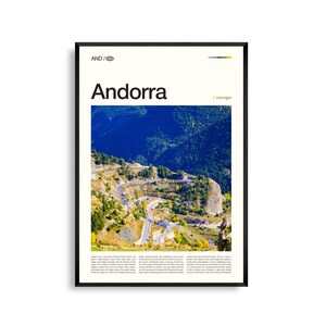 Andorra Wand Kunst, Bergland Landschaft Druck, Andorra Poster, Malerische Pyrenäen Fotografie, Europäische Natur Dekor