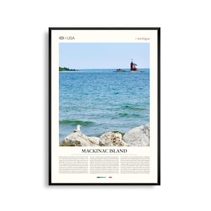 Mackinac Island Poster Bilder, Mackinac Island Poster, Mackinac Island Poster, Mackinac Island Foto, Grand Hotel, Arch Rock, Große Seen