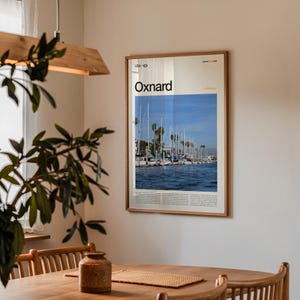 Impresión fotográfica de Oxnard, California; arte del puerto de las Islas del Canal imagen 7