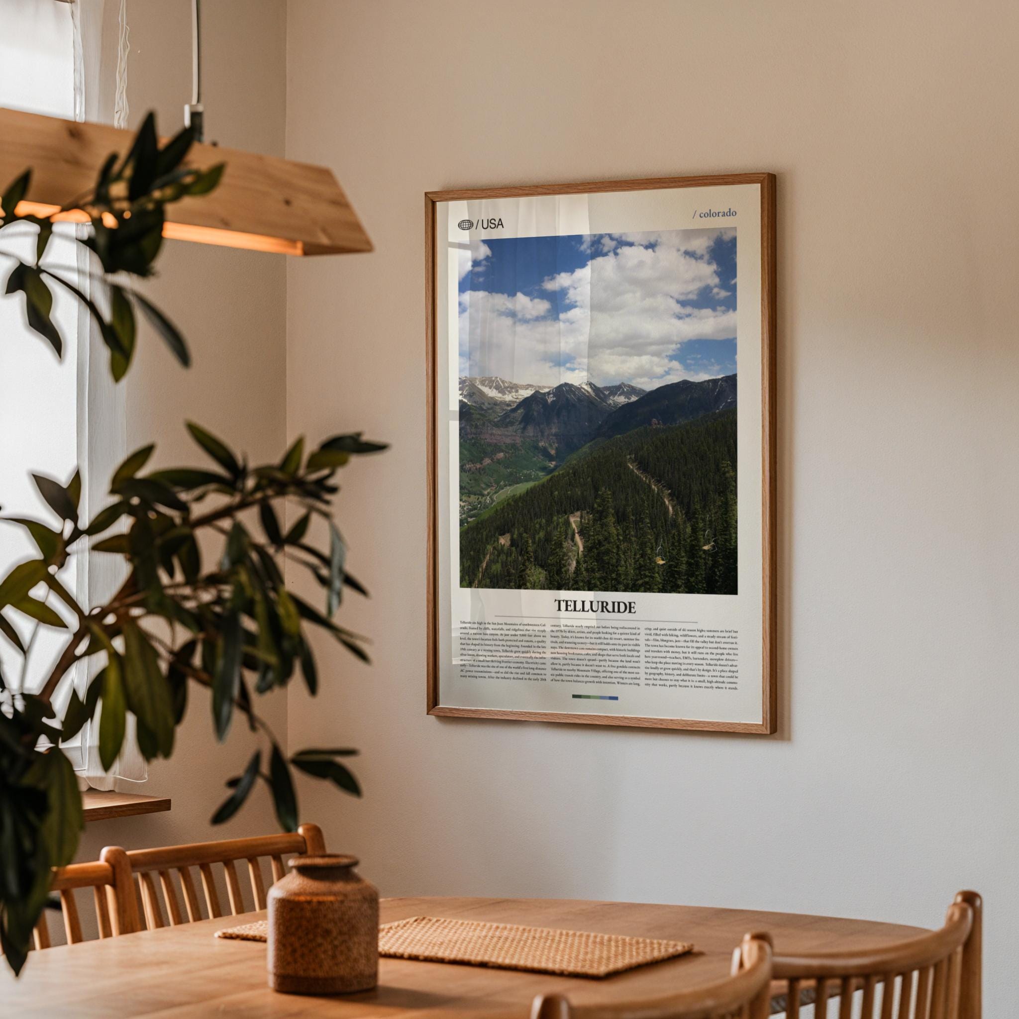 Telluride Print Colorado, Telluride Wall Art, Telluride Poster ...