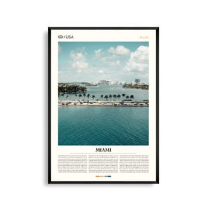 Stampa Miami Florida, Miami Wall Art, Poster Miami, Foto Miami, South Beach, Ocean Drive, Wynwood Walls, Biscayne Bay, Little Havana