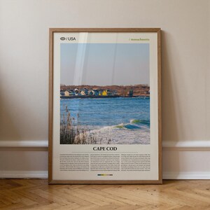 Cape Cod-fotografieprint, kunst aan de muur Coastal New England