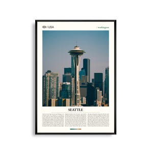 Etwas ganz Besonderes.Seattle Wand Kunst,Seattle Stadtbild,Seattle Wand Kunst,Seattle Poster,Puget Sound Dekor,Stadtlandschaft Fotografie