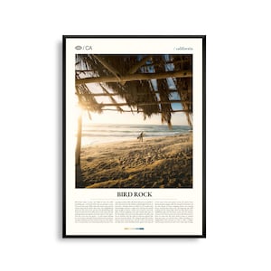 Bird Rock Kalifornien, Bird Rock Wandkunst, Bird Rock Poster, Bird Rock Foto, Windansea Beach, La Jolla Cove, Bird Rock Aussichtspunkt