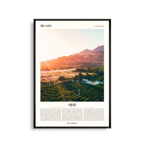 Ojai Print Kalifornien, Ojai Wandkunst, Ojai Poster, Ojai Foto, Ojai Valley, Los Padres National Forest, Ojai Meadows Preserve, Meditation