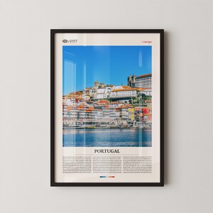 Portugal Print Europe, Portugal Wall Art, Portugal Poster, Portugal Photo, Coastal Views, Historic Towns, Algarve, Lisbon, Scenic Decor
