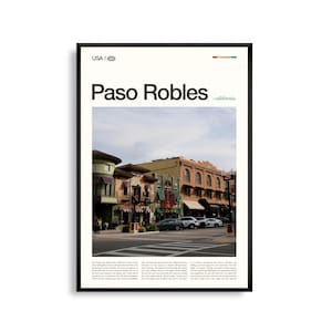 Paso Robles Print Kalifornien, Paso Robles Wandkunst, Paso Robles Poster, Paso Robles Foto, Weinland, Sensorio, Mission San Miguel