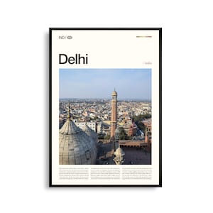 delhi Indien Wandkunst, historisches Monument und Stadtansicht Fotografie Druck, Neu-Delhi Poster, Malerisches Kulturelles Dekor, Indische Reise Kunstwerk
