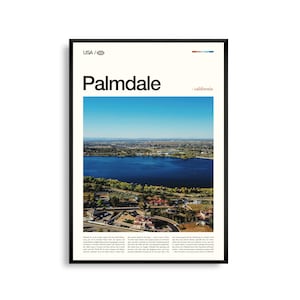 Palmdale print Californië, Palmdale kunst aan de muur, Palmdale poster, Palmdale foto, Antelope Valley California Poppy Reserve, Joe Davies Heritage