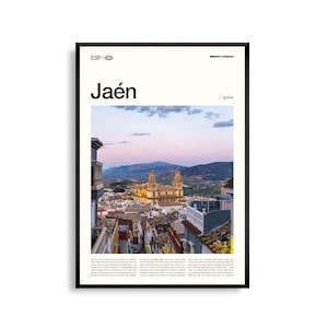 Jaen Spanien Wand Kunst, Olivenhain Landschaft Druck, Jaen Poster, Malerische Andalusien Fotografie, Südspanien Dekoration