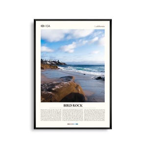 Bird Rock Kalifornien, Bird Rock Wandkunst, Bird Rock Poster, Bird Rock Foto, Windansea Beach, La Jolla Cove, Bird Rock Aussichtspunkt