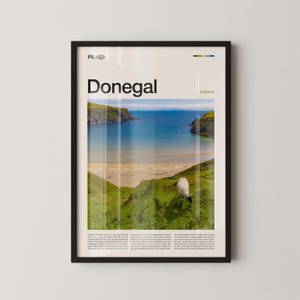 Donegal Ireland Wall Art, Wild Atlantic Coastline Print, Donegal Poster, Scenic County Donegal Photography, Irish Landscape Decor