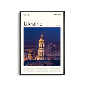 Ukraine Print Europa, Ukraine Wand Kunst, Ukraine Poster, Ukraine Foto, Kyiv Skyline, Karpaten, Historische Architektur Dekor