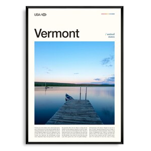 Vermont Druck, Vermont Wandkunst, Vermont Poster, Grüne Berge Foto, Rustikale Natur Dekor, Neu England Landschaft Kunst