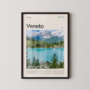 Veneto Print, Veneto Wall Art, Veneto Poster, Veneto Photography, Italian Northern Region, Lakes & Countryside Decor