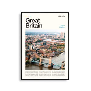 Großbritannien Wandkunst, Landschaft und Stadtbild Druck, Großbritannien Poster, Landschaftsbild des Vereinigten Königreichs Fotografie, britisches Dekor