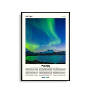Schweden Print Europa, Schweden Wand Kunst, Schweden Poster, Schweden Foto, Nordische Landschaften, Stockholm, Seen, Wälder, Skandinavisch Dekor