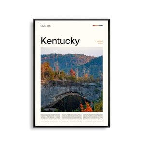 Kentucky Wandkunst, sanfte Hügel und Pferdelandschaft, Druck, Kentucky Poster, Bluegrass Region Fotografie, südliches Heartland