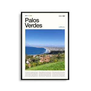 Impression Palos Verdes Californie, art mural Palos Verdes, affiche Palos Verdes, photo Palos Verdes, art des falaises côtières, Rancho Palos Verdes