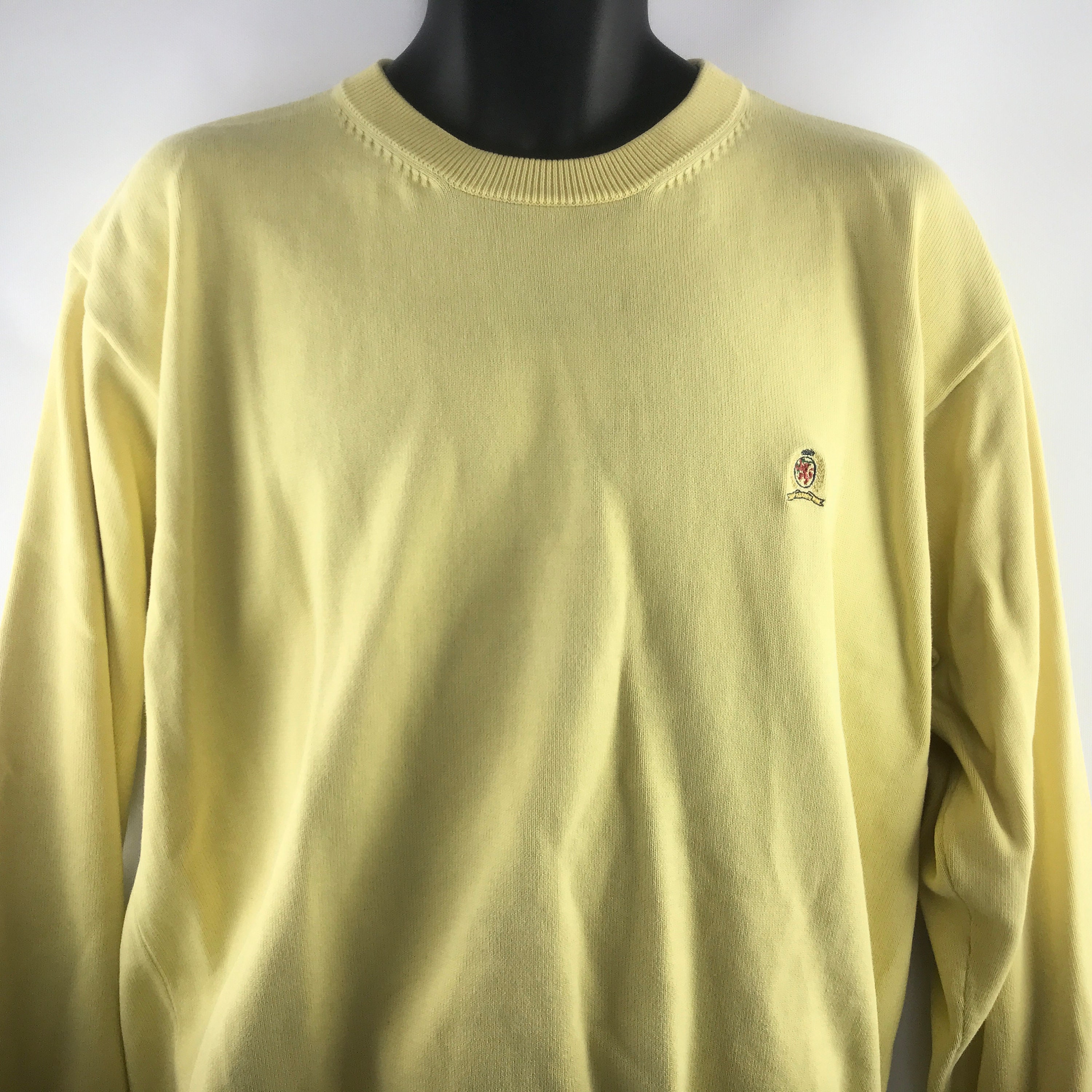 Vintage 90s Tommy Hilfiger Yellow 