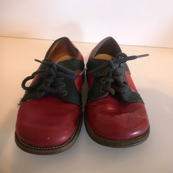 stride rite saddle oxford shoes