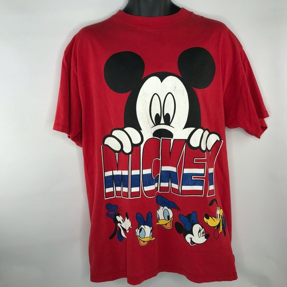 MICKEY MOUSE: Vintage 90s Red Mickey Unlimited Di… - image 2