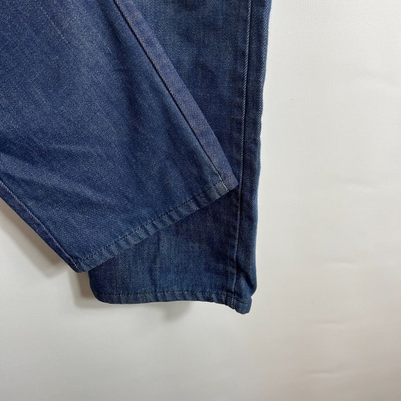 Vintage 50s 60s Dickies Denim Jeans Mens 28x30 Ra… - image 4