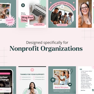 Designed specifically for Nonprofit Organizations