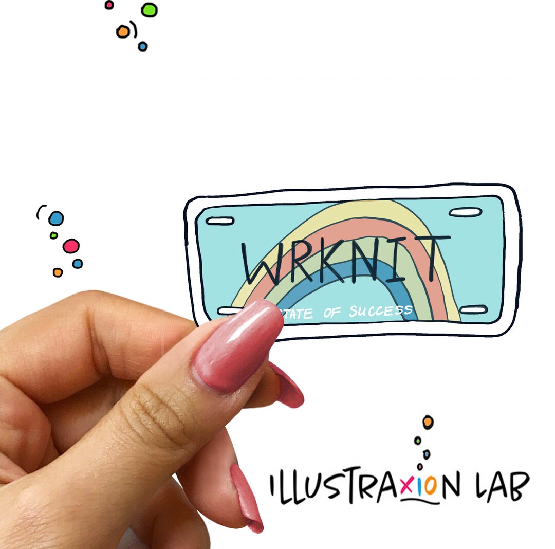 License Plate Sticker | Success Sticker | Inspirational Sticker ...
