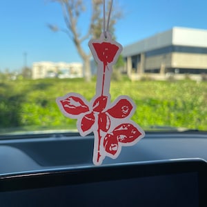 Depeche Mode Air Freshener **New Car Scent** Violator Rose