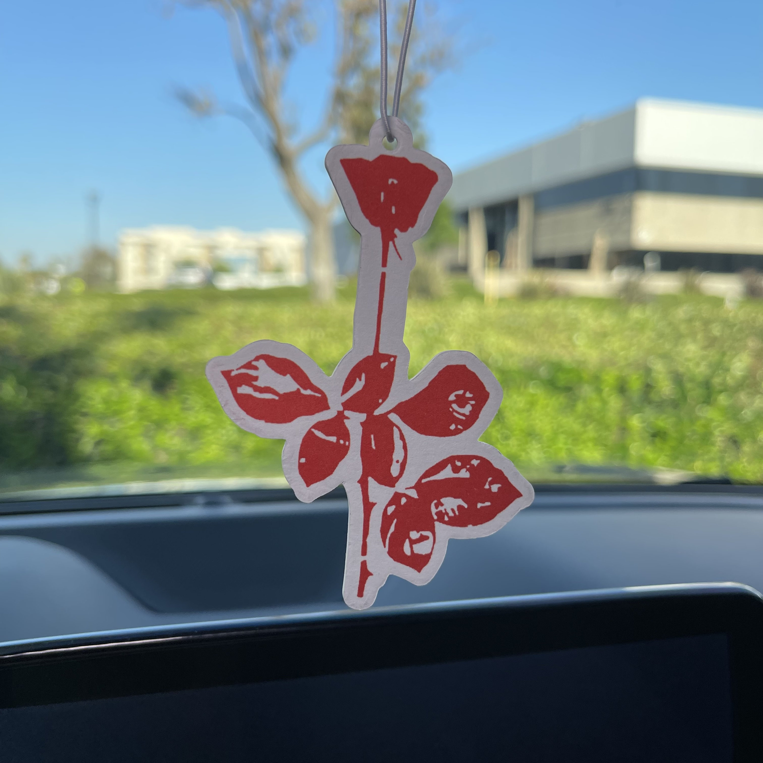 Depeche Mode Air Freshener **New Car Scent** Violator Rose