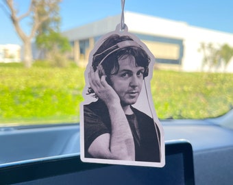 Paul McCartney Air Freshener **New Car Scent** Beatles