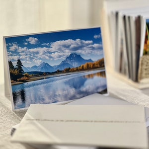 The Grand Tetons, The Burning Mountains, Galeria de imagens surreais, JW Shop, Ocasião especial, Paisagem, Fotografia, Escritura, Presente personalizado