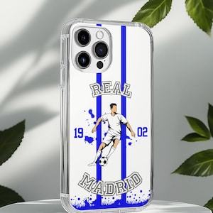 Real Madrid Phone Case, Los Blancos Soccer Fan Gear, Real Madrid CF Phone Cover, Soccer Gift, Football Gift