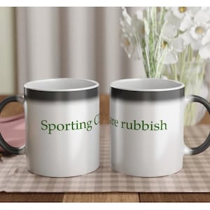 Mug magique activé par la chaleur - Le Sporting CP, c'est de la foutaise - Ligue des champions
