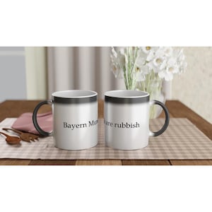 Heat activated magic mug - Bayern Munich - Champions League - Football mug - Funny