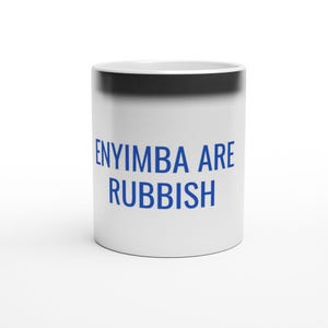 Heat activated magic mug - Enyimba - Dolpin FC - Rangers - Nigeria - Nigerian football