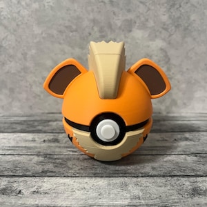 3D Printed Growlithe Inspired Ball