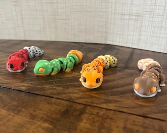 3D Flexi Mini Leopard Gecko