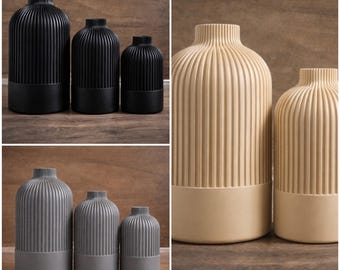 Florero - Jarrón - Decoración - Minimalista - Decoración del hogar - Moderno - Sala de estar - Decoración