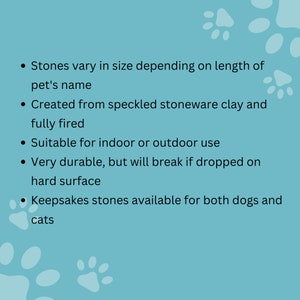 Pet Sympathy Gift Loss of Pet Memorial Stone Cat Memorial Stone Cat Memorial Garden Rock Garden Stone Loss of Pet Loss of Cat image 9