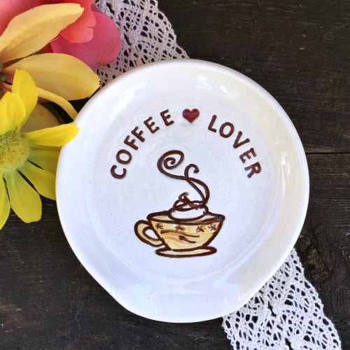 Coffee Spoon Rest Etsy