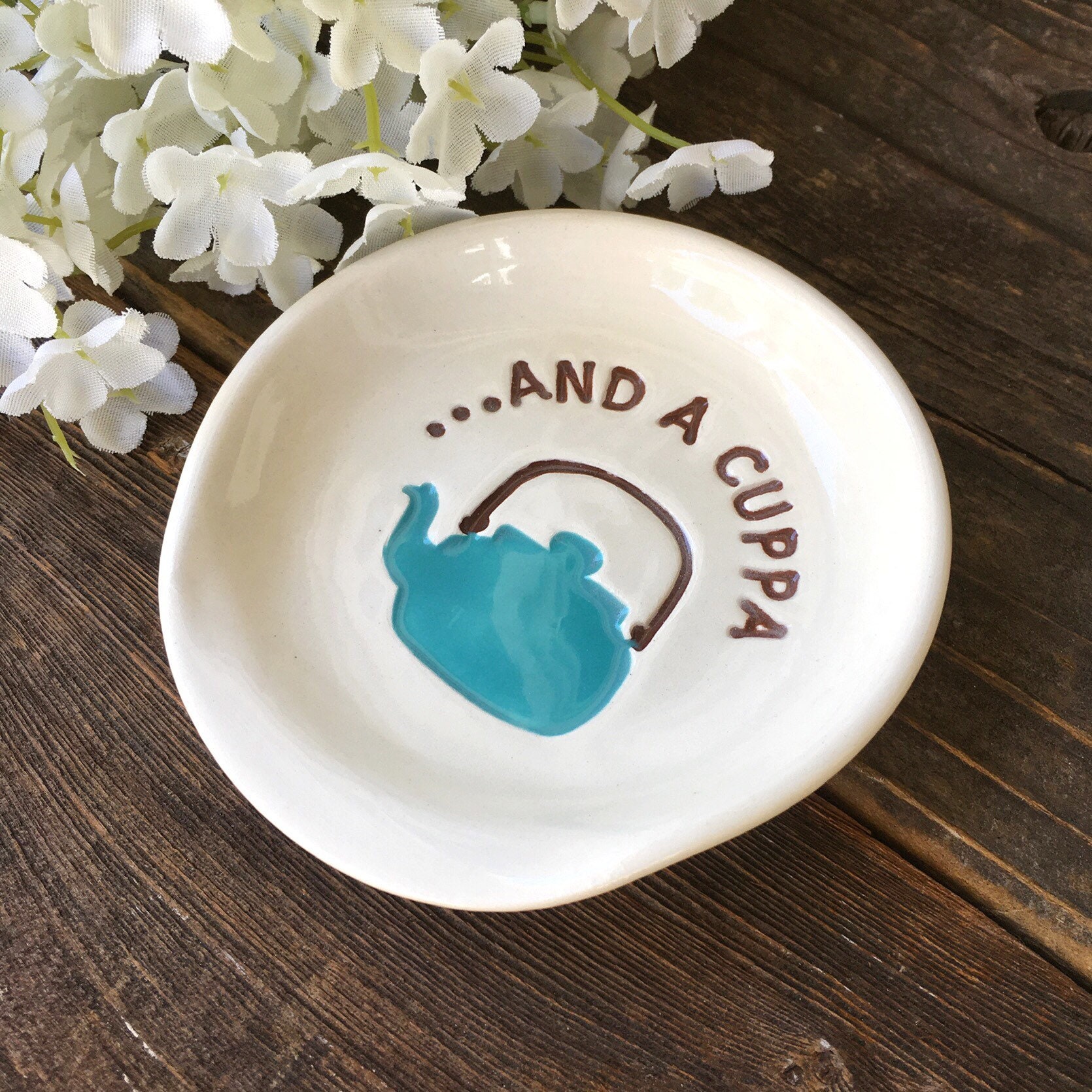 Tea Lover Spoon Rest & Tea Bag Holder Teaspoon Rest Tea Etsy