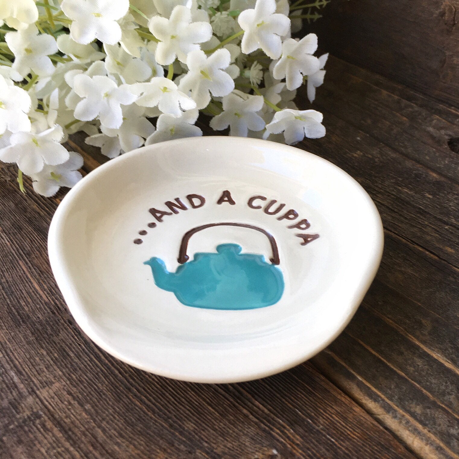 Tea Lover Spoon Rest & Tea Bag Holder Teaspoon Rest Tea Etsy