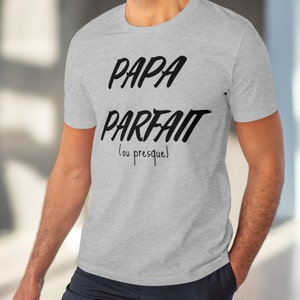 T-shirt papà perfetta (o quasi) - Regalo per la Festa del Papà - Regalo per Papà - Natale per Papà - Regalo Personalizzato per Papà